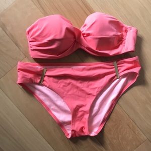VS Strapless Bikini Set Removable Padding M/34B